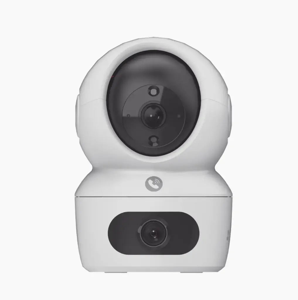 Cámara PT Doble Lente / 4 Megapíxel / Wi-Fi / IA Detección Humana / Visión Nocturna a Color / Audio Bidireccional
