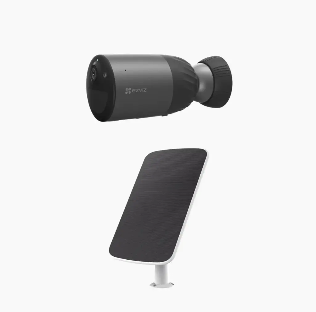 Kit de Cámara de Batería Recargable (No Cables) / WiFi / Memoria Interna de 32 GB / Incluye 1 pieza de CS-BC1C y 1 Pieza de CS-CMT-SOLARPANEL-C