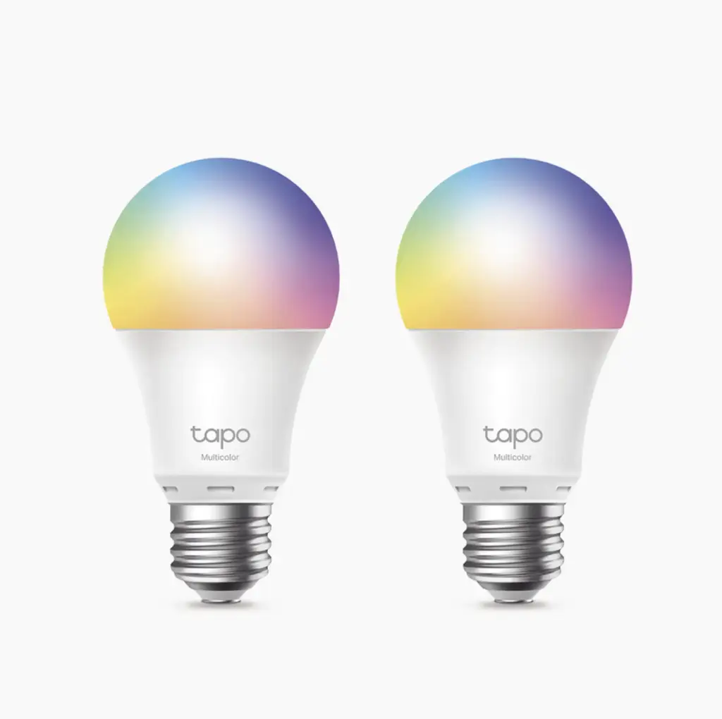 Kit 2 Focos WIFI Multicolor, Intensidad y Color Regulables, Comandos de Voz Mediante Amazon Alexa/Google Assisten 