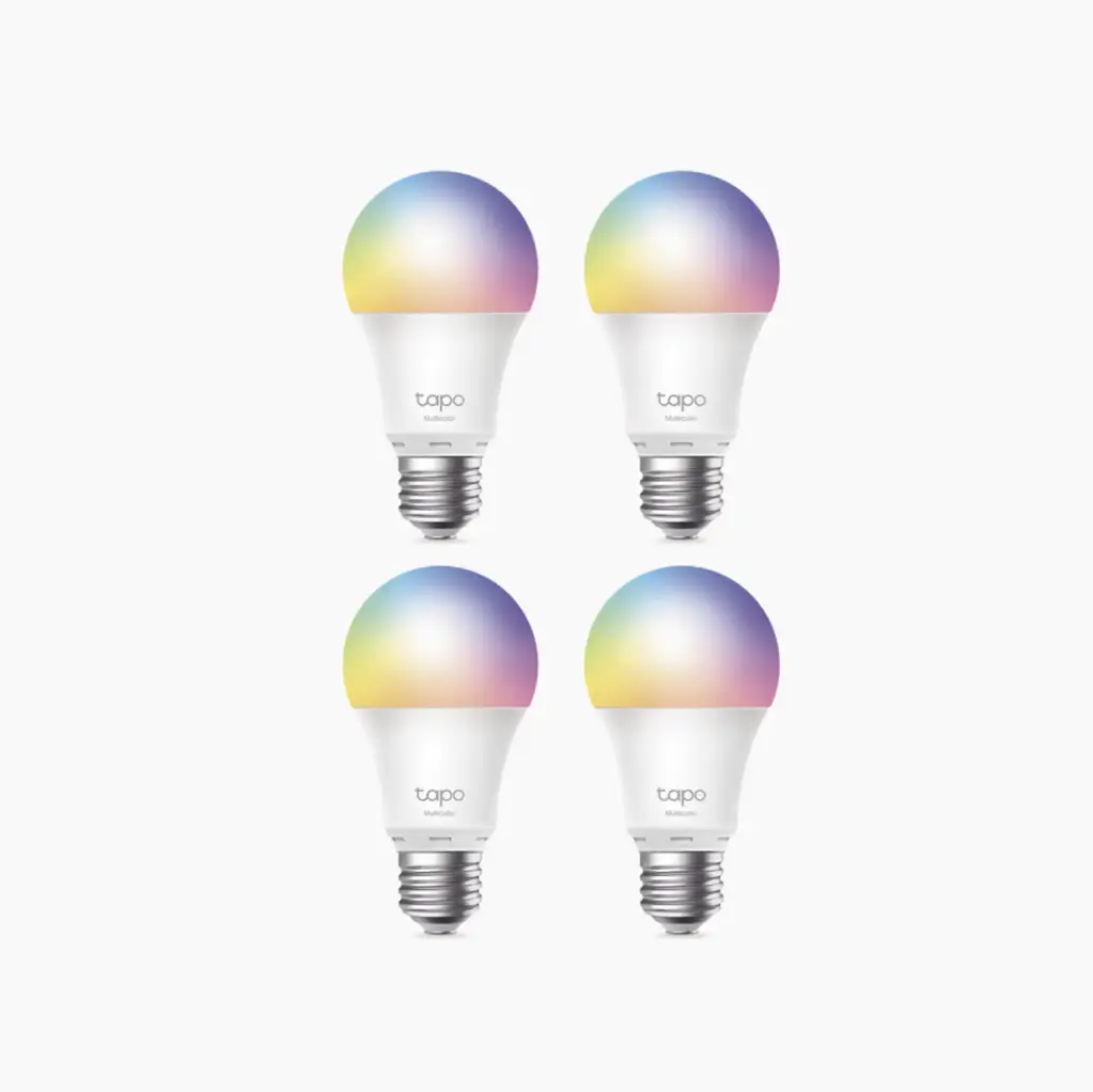 Kit 4 Focos WIFI Multicolor, Intensidad y Color Regulables, Comandos de Voz Mediante Amazon Alexa/Google Assisten