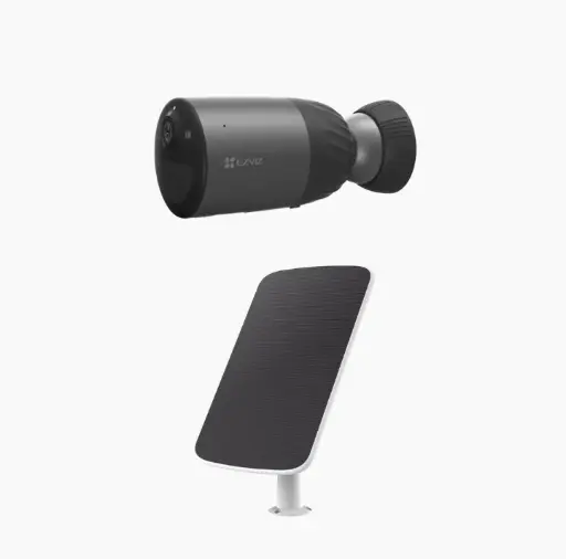 [CS-BC1C/K] Kit de Cámara de Batería Recargable (No Cables) / WiFi / Memoria Interna de 32 GB / Incluye 1 pieza de CS-BC1C y 1 Pieza de CS-CMT-SOLARPANEL-C