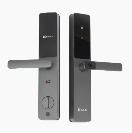 [CS-DL05-R200] Cerradura Inteligente / Wi-Fi / Bluetooth / Códigos Temporales Para Visitantes / Lectura de Huella / Lectura de Tag / Contraseña / Botón para Timbrar / Apertura Remota / Alarma Anti-intrusión / No Requiere HUB 